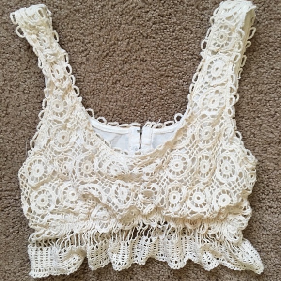 Festival lace crop top - Picture 1 of 3